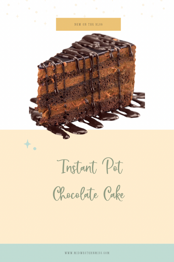 Instant Pot Chocolate Cake