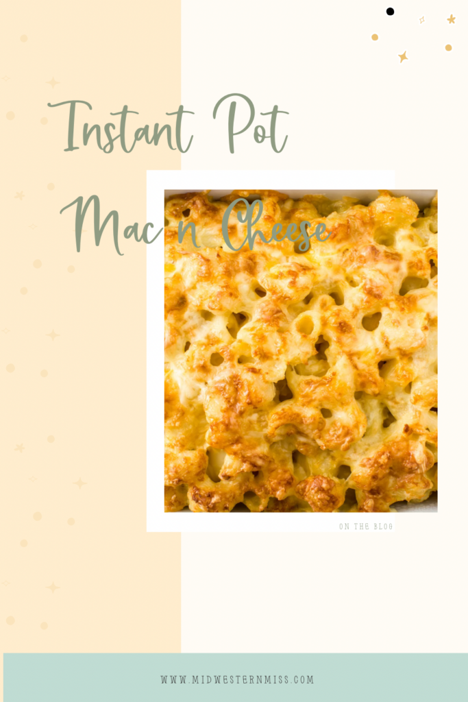 Instant Pot Mac n Cheese