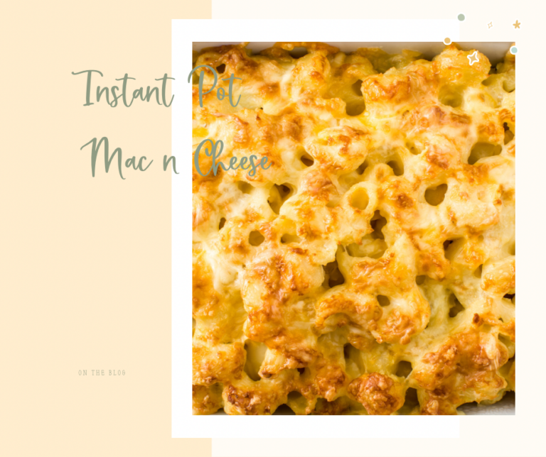 Instant Pot Mac n Cheese