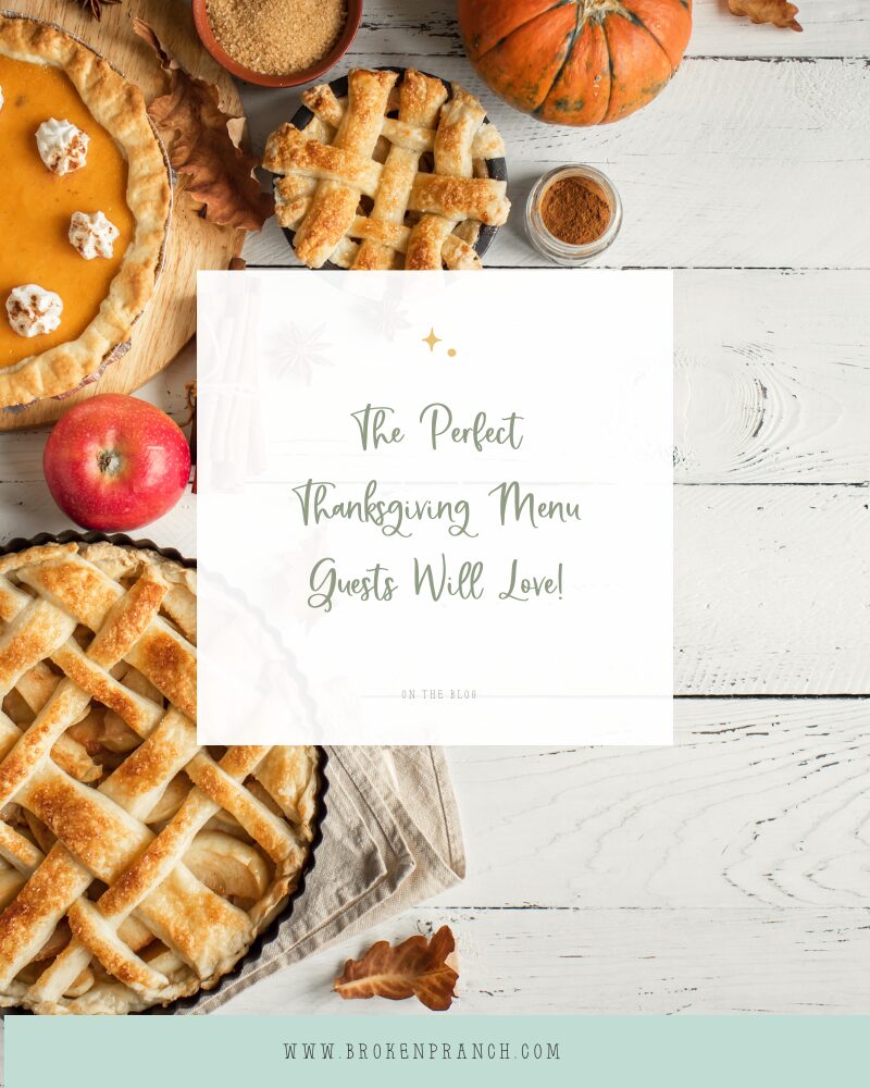 The perfect Thanksgiving menu your guests will love